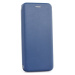 LG K52 / K62, Bočné otváracie puzdro, stojan, Forcell Elegance, modrá