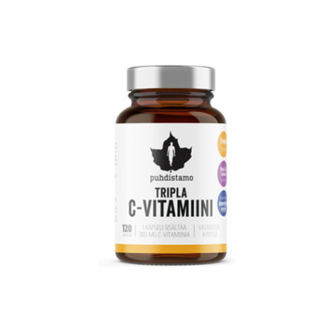 PUHDISTAMO Triple vitamín C 120 kapsúl