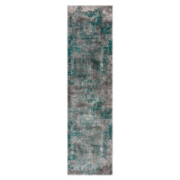 Běhoun Cocktail Wonderlust Green - 80x300 cm Flair Rugs koberce