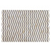 Kožený koberec v šedé a béžové barvě 140 x 200 cm BAGGOZE , 238010