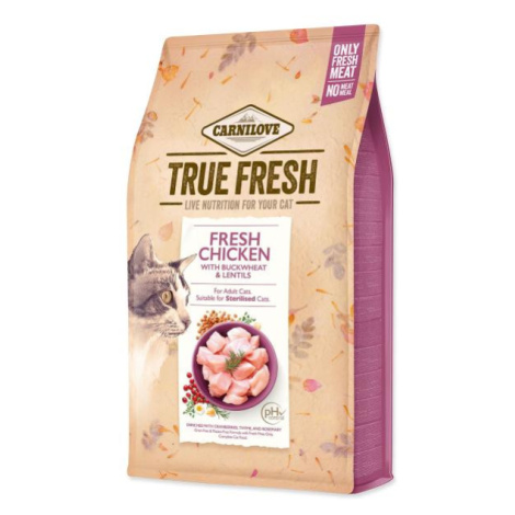 Krmivo Carnilove Cat True Fresh Chicken 4,8 kg Brit