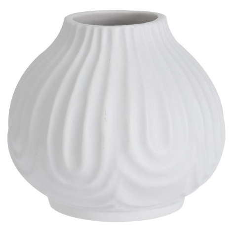 Porcelánová váza 12x11 cm biela DekorStyle