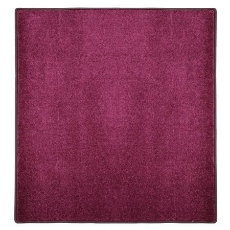 Kusový koberec Eton fialový 48 čtverec - 120x120 cm Vopi koberce