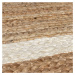 Kusový koberec Grace Jute Natural/White Rozmery kobercov: 160x230