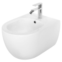 Rea Olivier, závesný bidet 50x36x30 cm, biela, REA-C6501