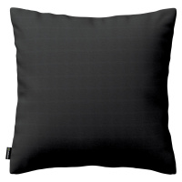 Dekoria Karin - jednoduchá obliečka, čierna, 60 x 60 cm, Loneta, 133-06