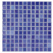 Sklenená mozaika Mosavit Acquaris Cobalto 30x30 cm lesk ACQUARISCO