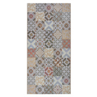 Běhoun Cappuccino 105879 Mosaik Grey Multicolored - 75x150 cm Hanse Home Collection koberce