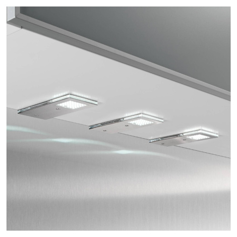 Praktické podhľadové LED svietidlo Flat I 3ks sada Evotec