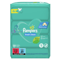 PAMPERS Wipes Fresh clean Vlhčené utierky 4 x 80 ks