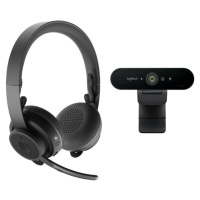 Logitech CollabKit Brio 4K + Zone Wireless