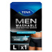 TENA Men washable boxers čierne inkontinenčné boxerky L