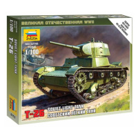 Wargames (WWII) tank 6113 - Soviet Tank T-26 M (1:100)