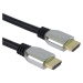 PremiumCord ULTRA HDMI 2.1 High Speed + Ethernet kábel 8K @ 60Hz, pozlátené 1,5 m