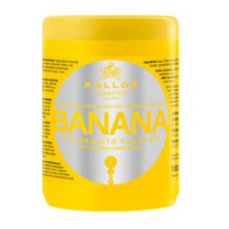 Kallos Banánová posilňujúci maska ​​obsahujúci komplex vitamínov (Banana hair mask with multi-vi