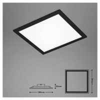 LED panel Simple, čierny, ultra plochý, 30 x 30 cm