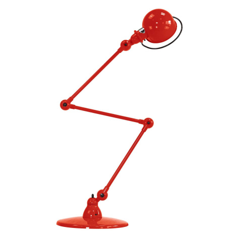 Jieldé Loft D9403 kĺbová stojaca lampa červená JIELDÉ