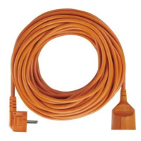 EMOS Predlžovací kábel 20 m / 1 zásuvka / oranžový / PVC / 230 V / 1,5 mm2, 1901012000