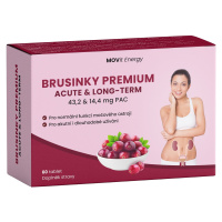 MOVIT ENERGY Brusnice Premium ACUTE & LONG-TERM 60 tabliet