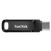 SanDisk Flash Disk 64GB Ultra Dual Drive Go, USB-C 3.2, Čierna