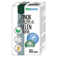 EDENPHARMA Zinok Selén FORTE 60 tabliet