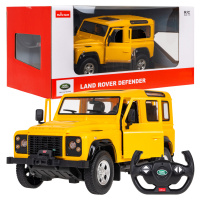 Autíčko R/C Land Rover Defender 1:14 RASTAR - žlté