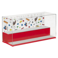 LEGO® ICONIC herná a zberateľská skrinka - červená