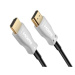 PREMIUMCORD HDMI optický kábel s vysokou rýchlosťou s Ether. 4K@60Hz, 10 m, M/M, pozlátené konek