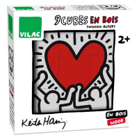 Vilac Obrázkové kocky Keith Haring