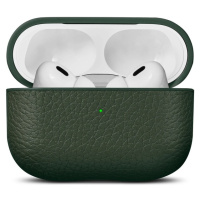 Woolnut kožené puzdro pre AirPods Pro 2. generácie tmavo zelené