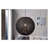LuxD 16674 Lampa Wrap čierna 45cm závesné svietidlo