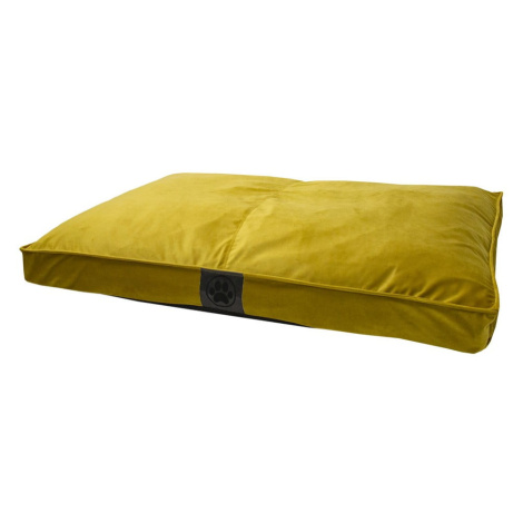 Žltý semišový pelech 110x70 cm Dog Box - Ego Dekor