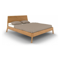 Dvojlôžková posteľ z dubového dreva v prírodnej farbe 160x200 cm Twig – The Beds