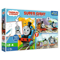 Trefl Puzzle 15 GIANT - Tomove hry / Thomas and Friends