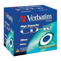 VERBATIM CD-R(10-Pack)Jewel/EP/DL/40x/90min/800MB