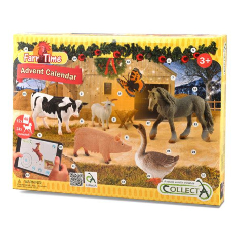 Adventný kalendár-farma a kone MAC TOYS