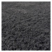 Antracitovosivý koberec 200x200 cm – Flair Rugs