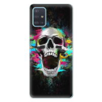 Odolné silikónové puzdro iSaprio - Skull in Colors - Samsung Galaxy A51