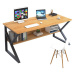 Pracovný stôl s policou TARCAL 80x40 cm