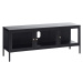 Furniria Dizajnový TV stolík Joey 132 cm čierny