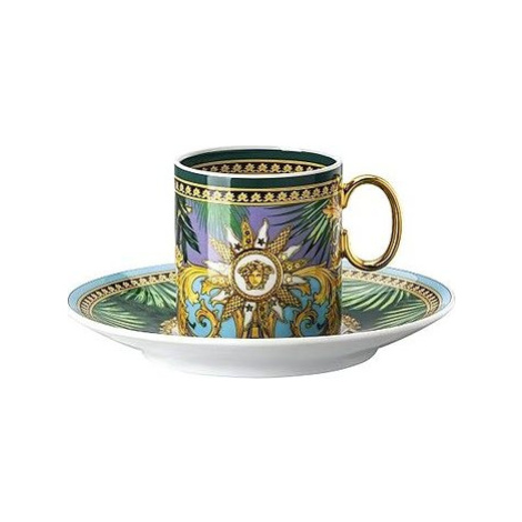 ROSENTHAL Versace Jungle Animalier Wild Green Espresso šálka s podšálkou