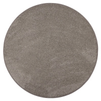 Kusový koberec Capri béžový kruh - 160x160 (průměr) kruh cm Vopi koberce