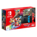 Nintendo Switch konzola červená/modrá + hra Mario Kart Deluxe 8 + členstvo Nintendo Switch Onlin
