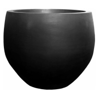 Kvetináč Jumbo Orb, farba čierna, viac veľkostí - PotteryPots Velikost: L - v. 114 cm, ⌀ 133 cm