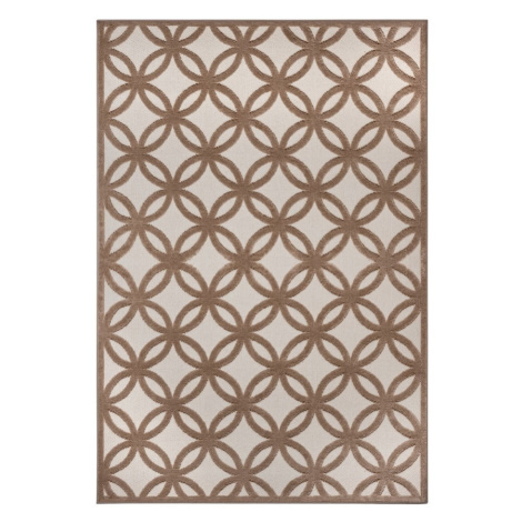 Hnedý koberec 67x120 cm Iconic Circle – Hanse Home
