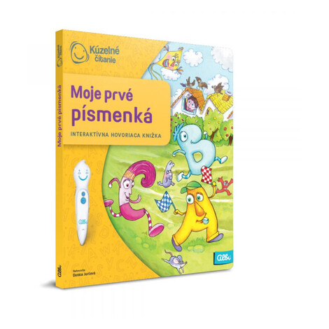 Albi Kúzelné čítanie Kniha Moje prvé písmenká SK