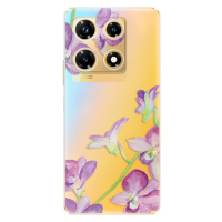 Odolné silikónové puzdro iSaprio - Purple Orchid - Infinix Note 30 PRO
