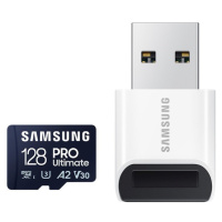 Samsung micro SDXC 128GB PRO Ultimate + USB adaptér