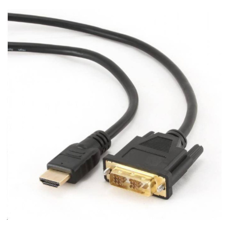 GEMBIRD CABLEXPERT HDMI-DVI kábel 0,5 m, 1.3, M/M tienené, pozlátené kontakty