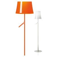 Foscarini Birdie Lettura stojaca LED biela dim